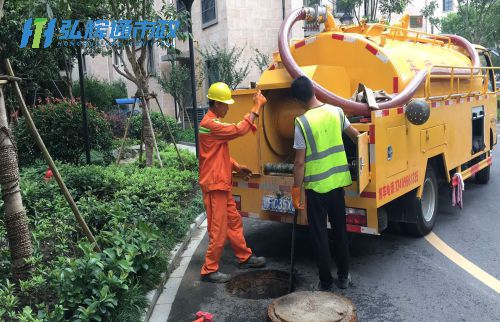 苏州吴中区郭巷雨污管道清淤疏通